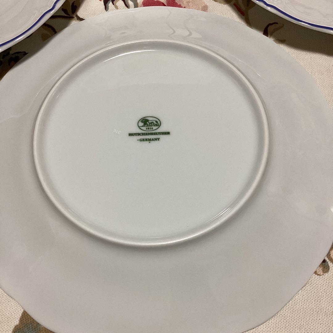 フッチェンロイター　ライトエステール　プレート　21cm ４枚