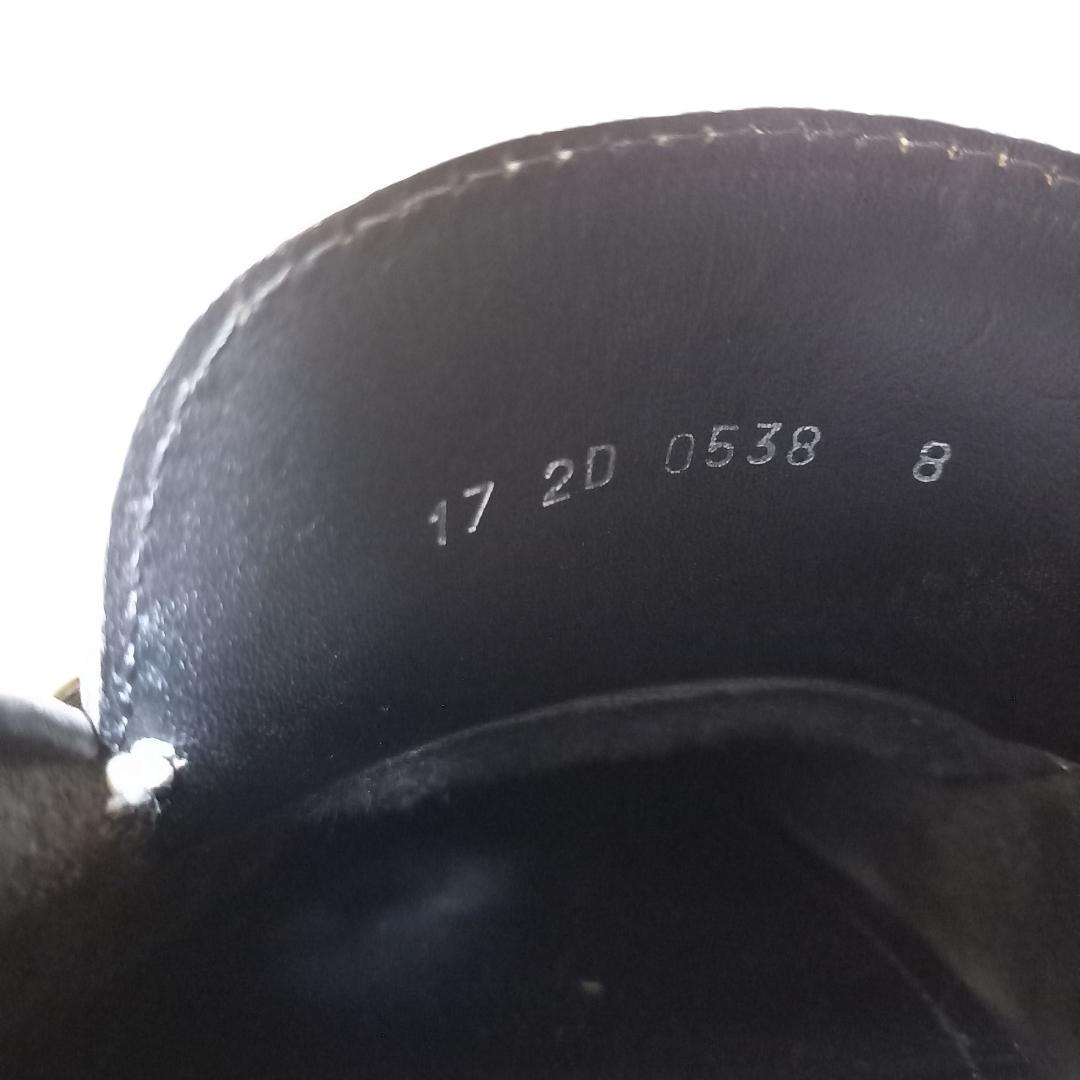 即日配送★ PRADA プラダ ドライビングシューズ ブラック レザー 28