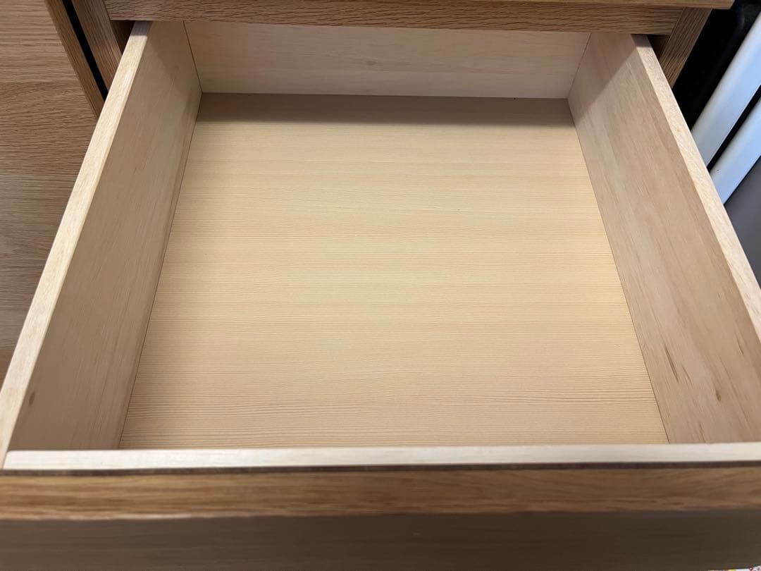 無印良品 木製カップボード・オーク材 食器棚