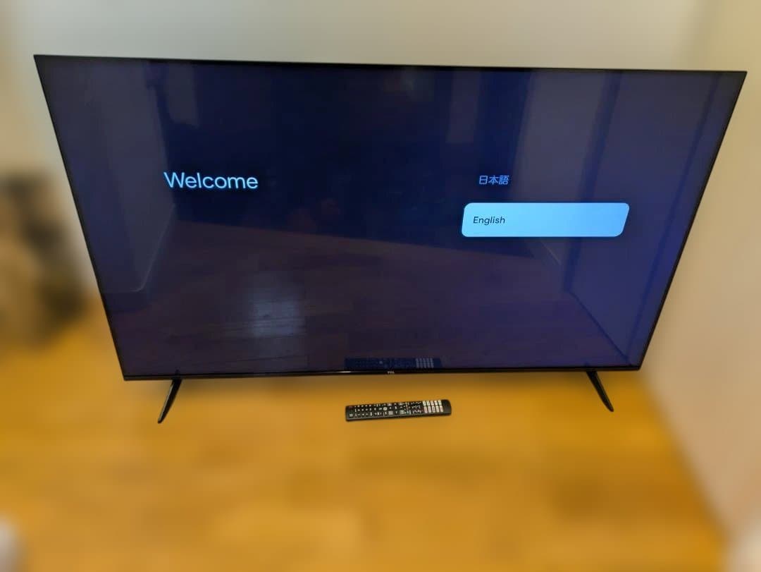 60083　TCL　TV　55V6B　2024年製