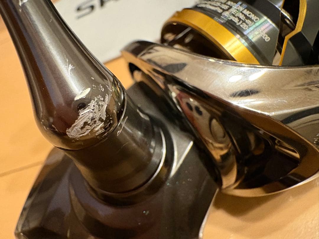 SHIMANO 20ツインパワー4000MHG ラウンドノブ付き