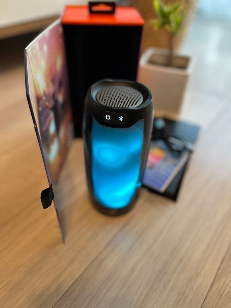 ✨美品JBL PULSE 4 ポータブルBluetoothスピーカー ブラック