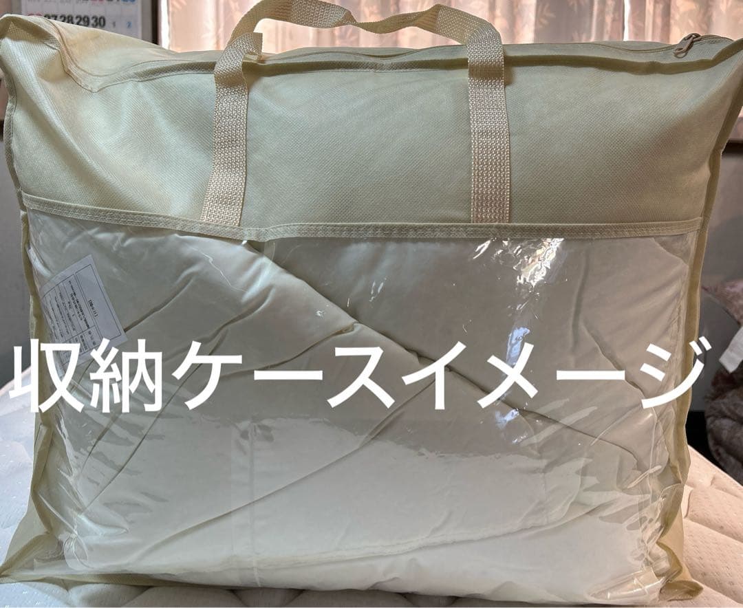 ト*！様 新品ふとん　サイクルダウン増量1.3kgシングル抗菌仕立て