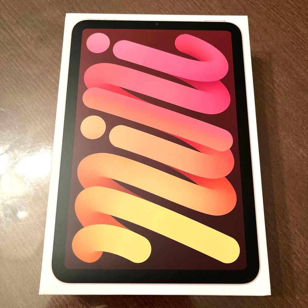 iPad mini 第6世代 64GB ピンク【動作確認済み•美品】