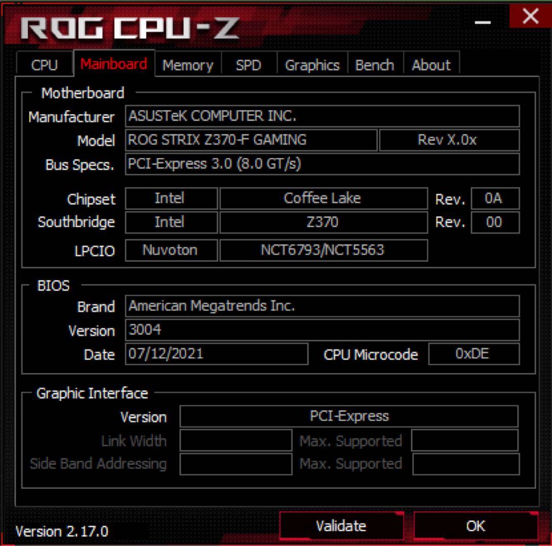 ASUS ROG STRIX Z370-F GAMING 美品