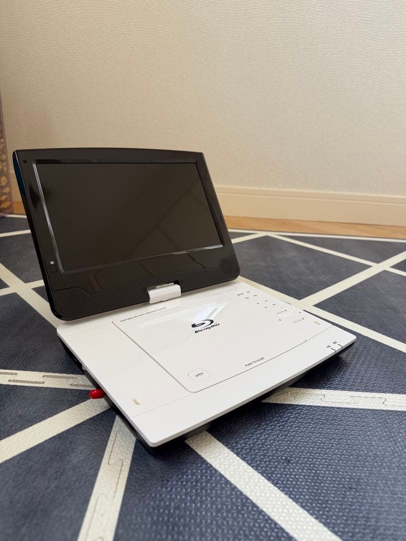 アグレクション SU-10FPB 10インチポータブルブルーレイディスクプレーヤ