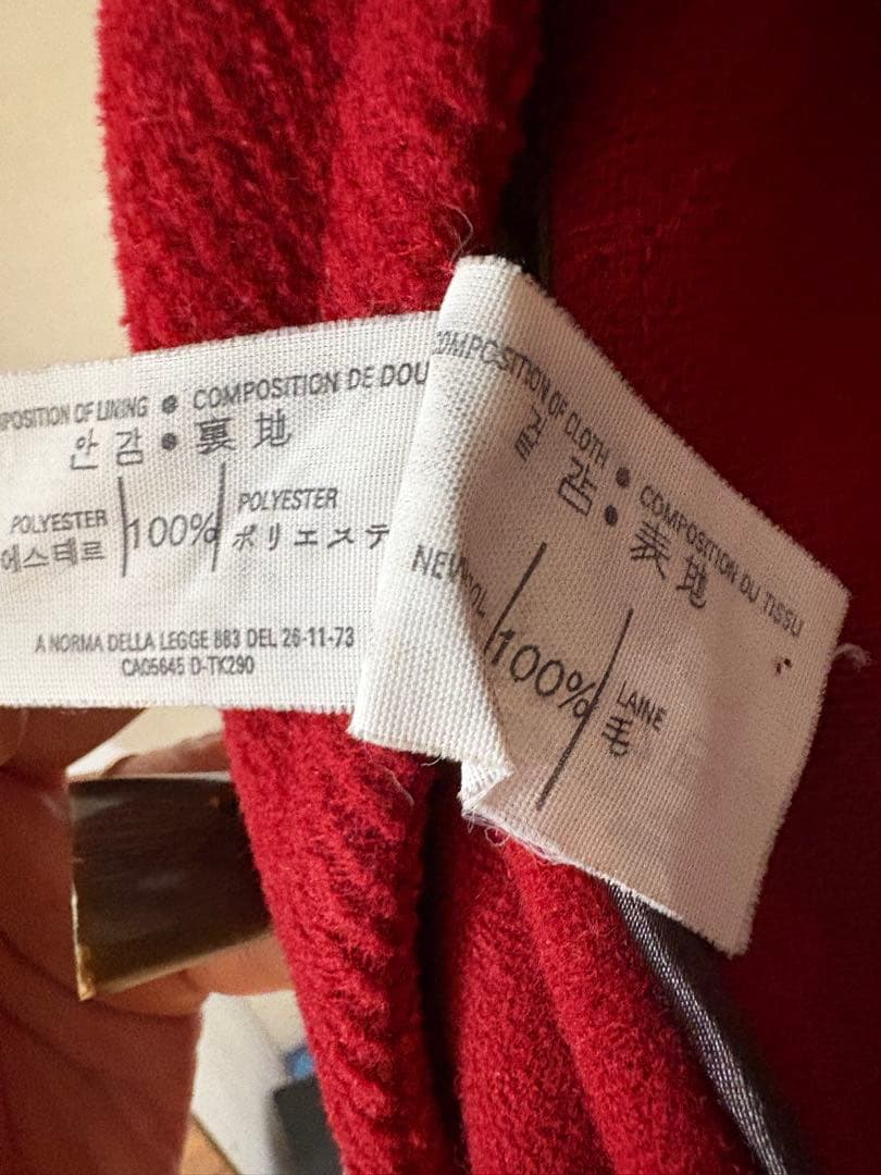 90s 貴重 グローバーオール キングストン ダッフルコート レッド