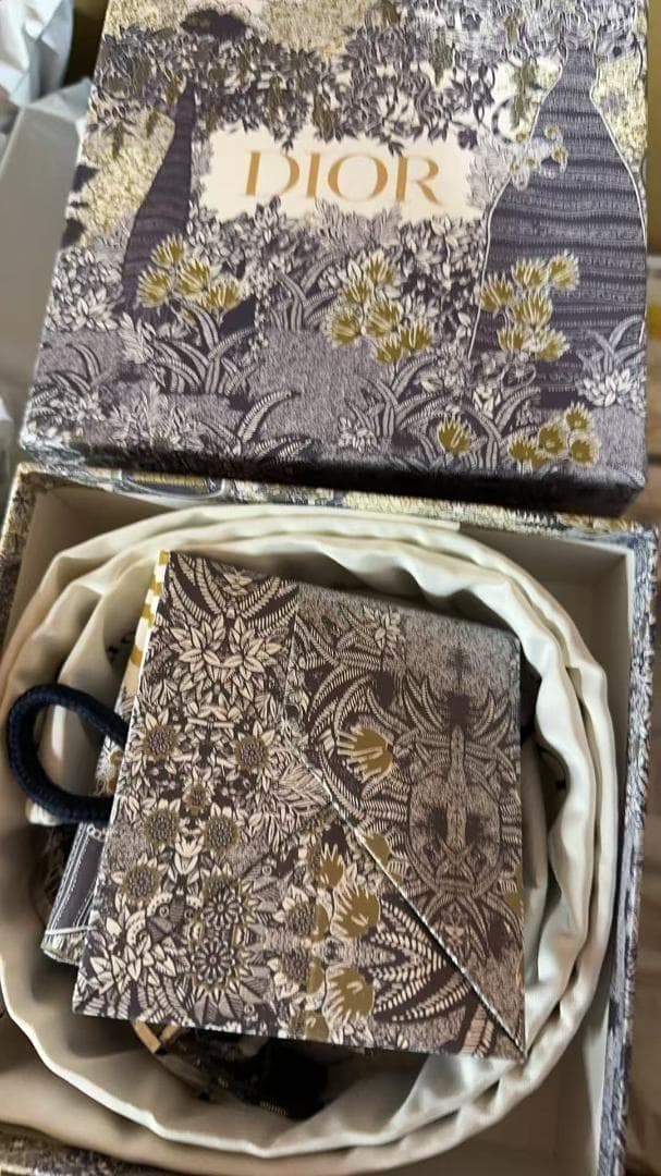 Christian Dior ディオールのシルバーバックル付きベルト