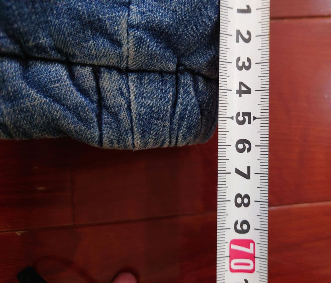 レミレリーフ (REMI RELEAF) デニム ダウンジャケット Lサイズ