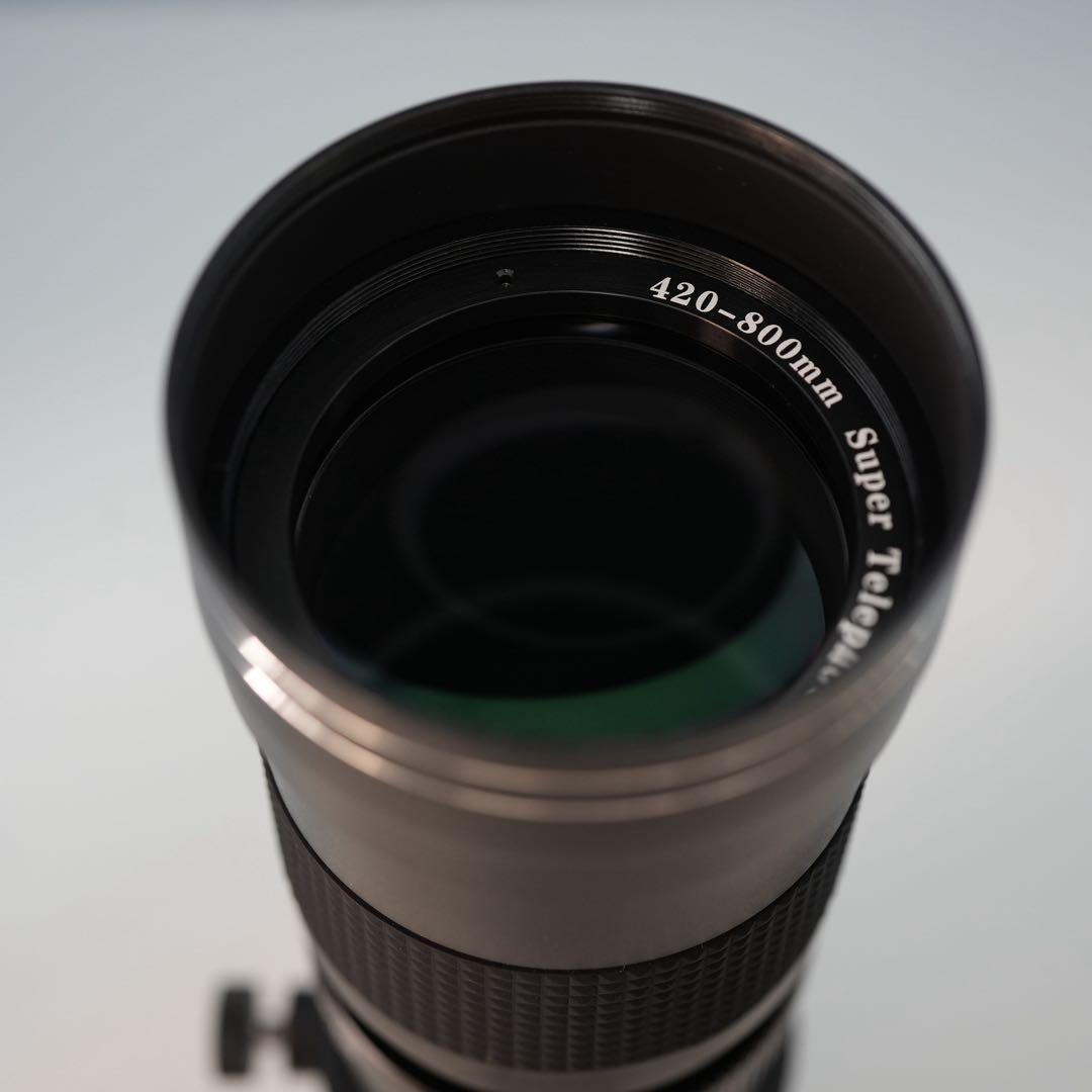 VARI PENTAX Kマウント用 420-800mm超望遠レンズ黒z0003