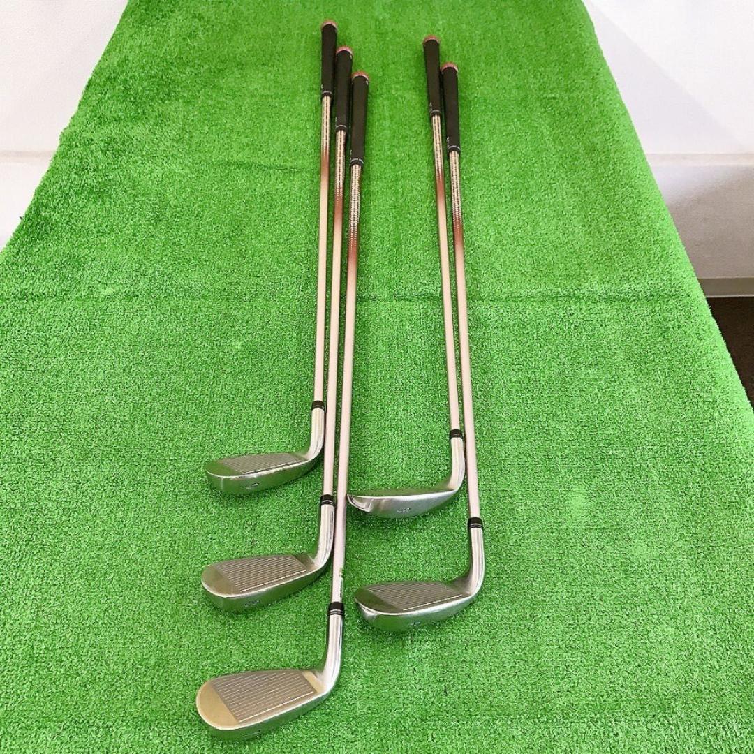 専用タ78★ゼクシオナイ 5本レディースアイアンセット A MP900Lボルドー