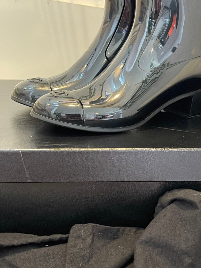 CHANEL シャネル　カメリア　ブーツ　36(22.5)