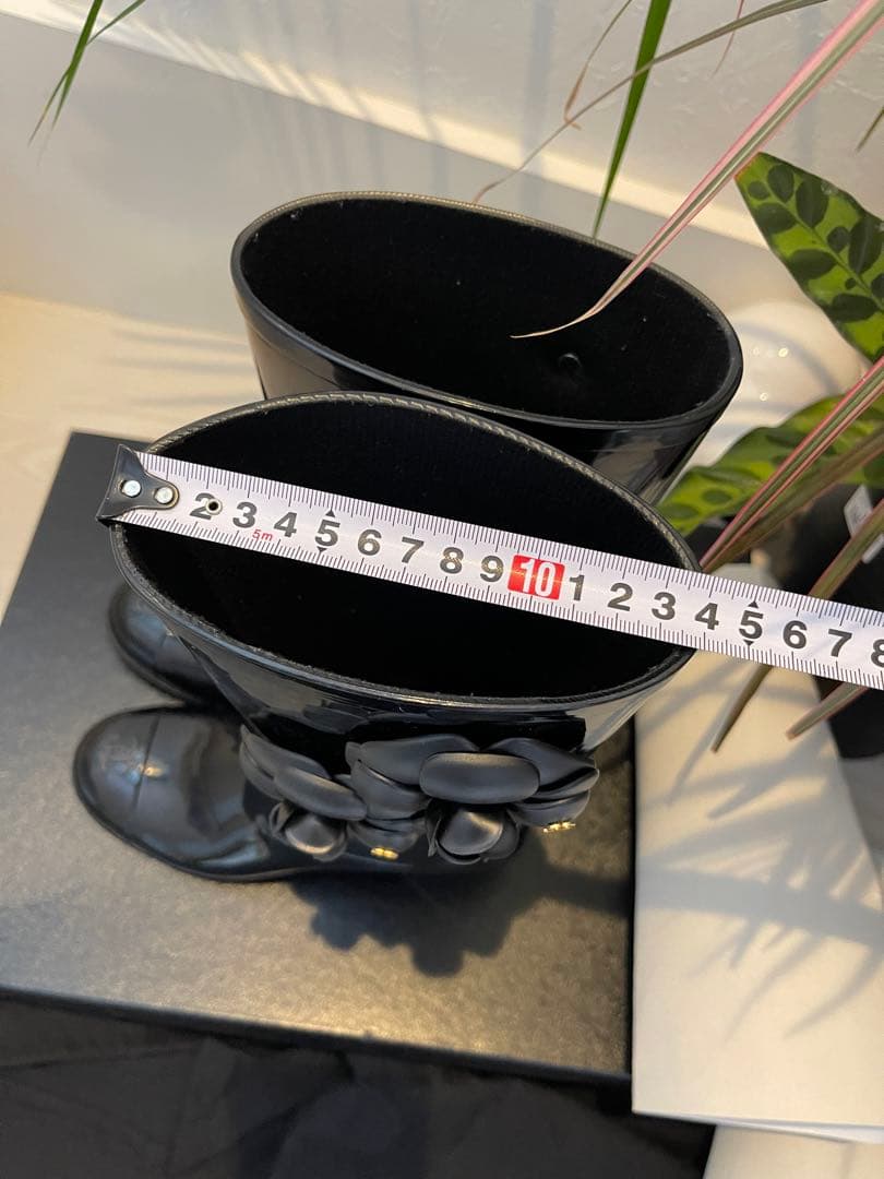 CHANEL シャネル　カメリア　ブーツ　36(22.5)