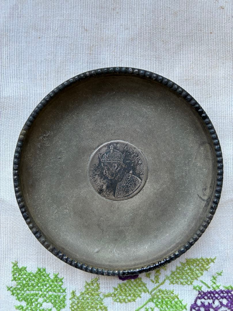 bluesky　アンティーク　シルバー　プレート　お皿　トレイ　銀製品