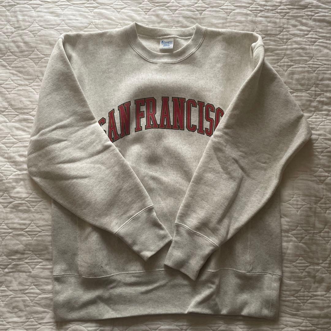 Champion × BEAMS 別注 シティ リバースウィーブスウェット 美品