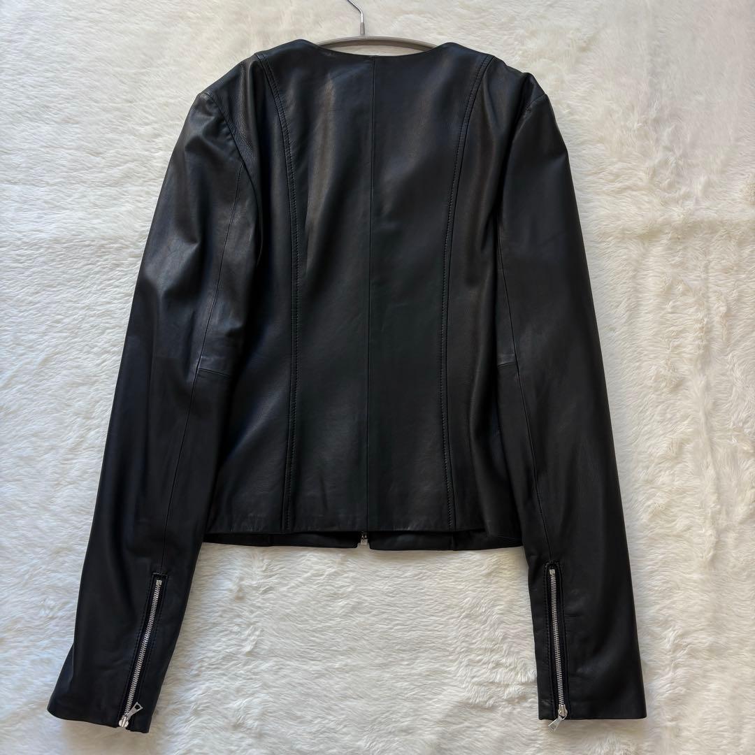 未使用タグ＊Theory CROP CREW JKT 　ブラック　S