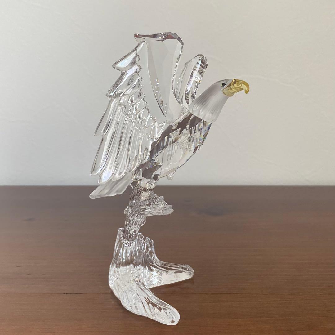 SWAROVSKI スワロフスキー クリスタル ハクトウワシ 置物