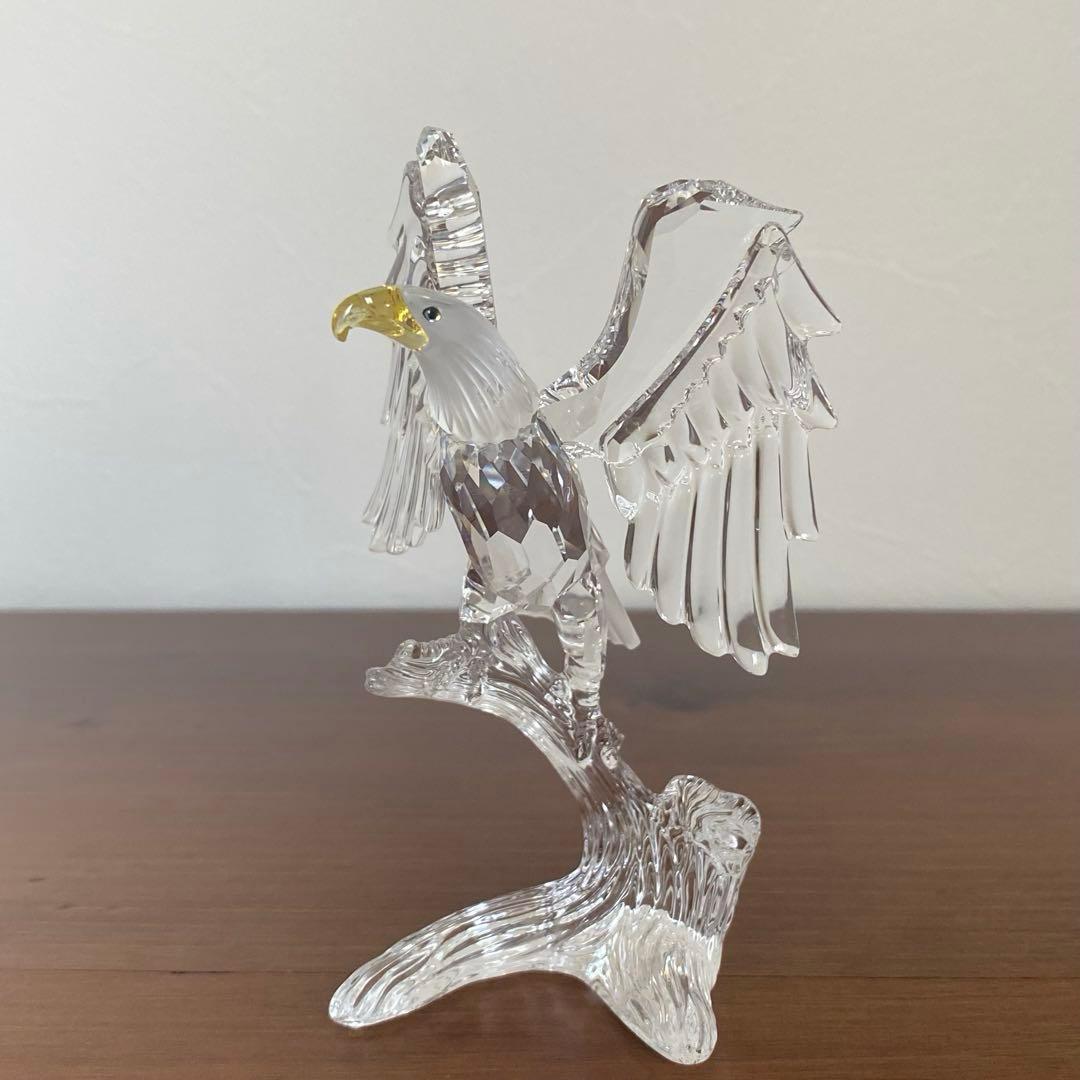 SWAROVSKI スワロフスキー クリスタル ハクトウワシ 置物