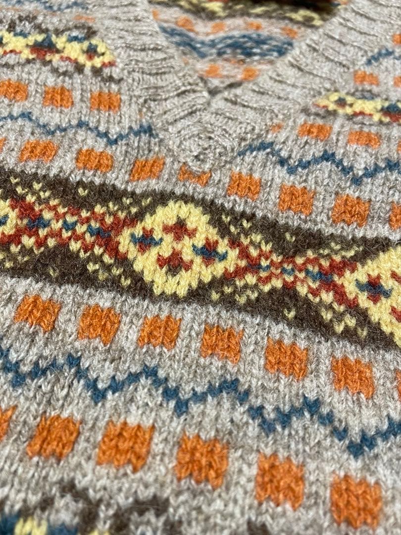 ジャミーソンズ Vネックベスト ユナイテッドアローズ ベージュ系