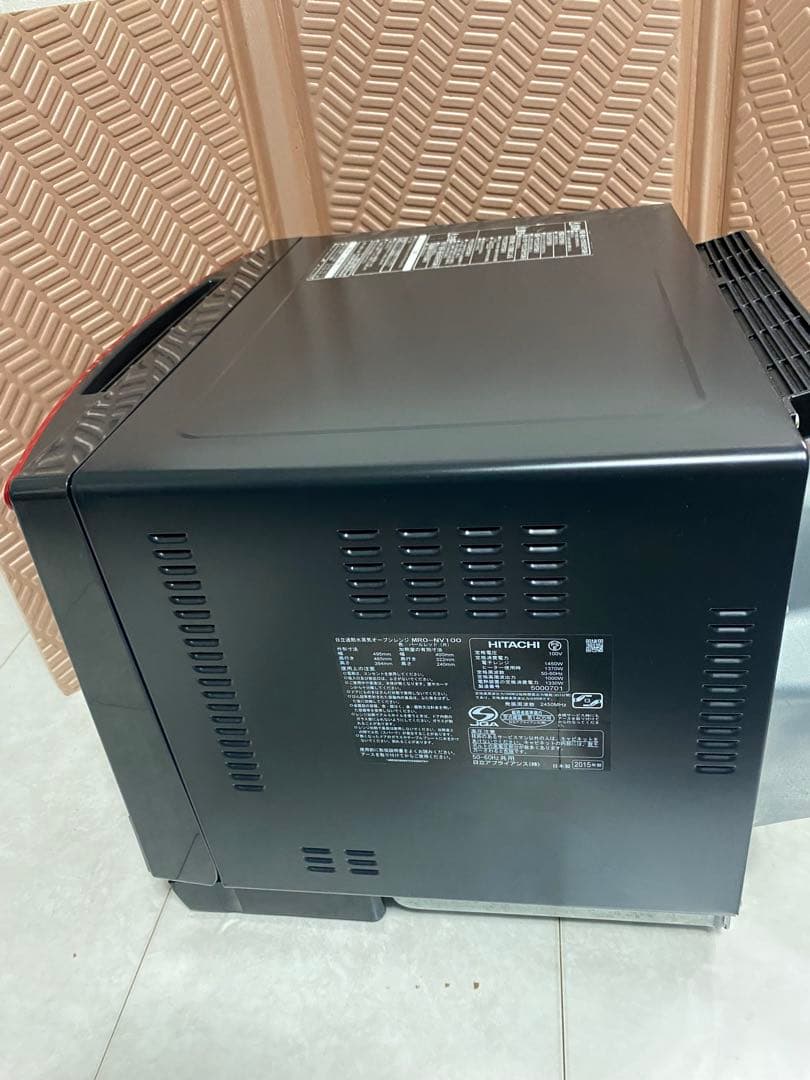 HITACHI MRO-NV100 オーブンレンジ　2015年製