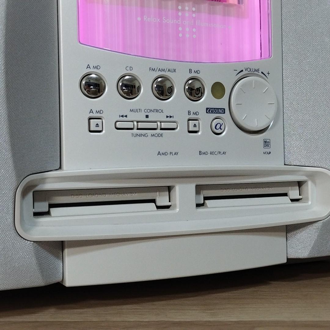 Victor NS-X77WMD　CD/MD/ラジオシステム　ビクター