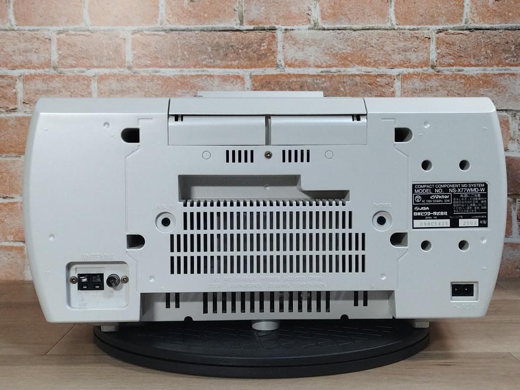Victor NS-X77WMD　CD/MD/ラジオシステム　ビクター