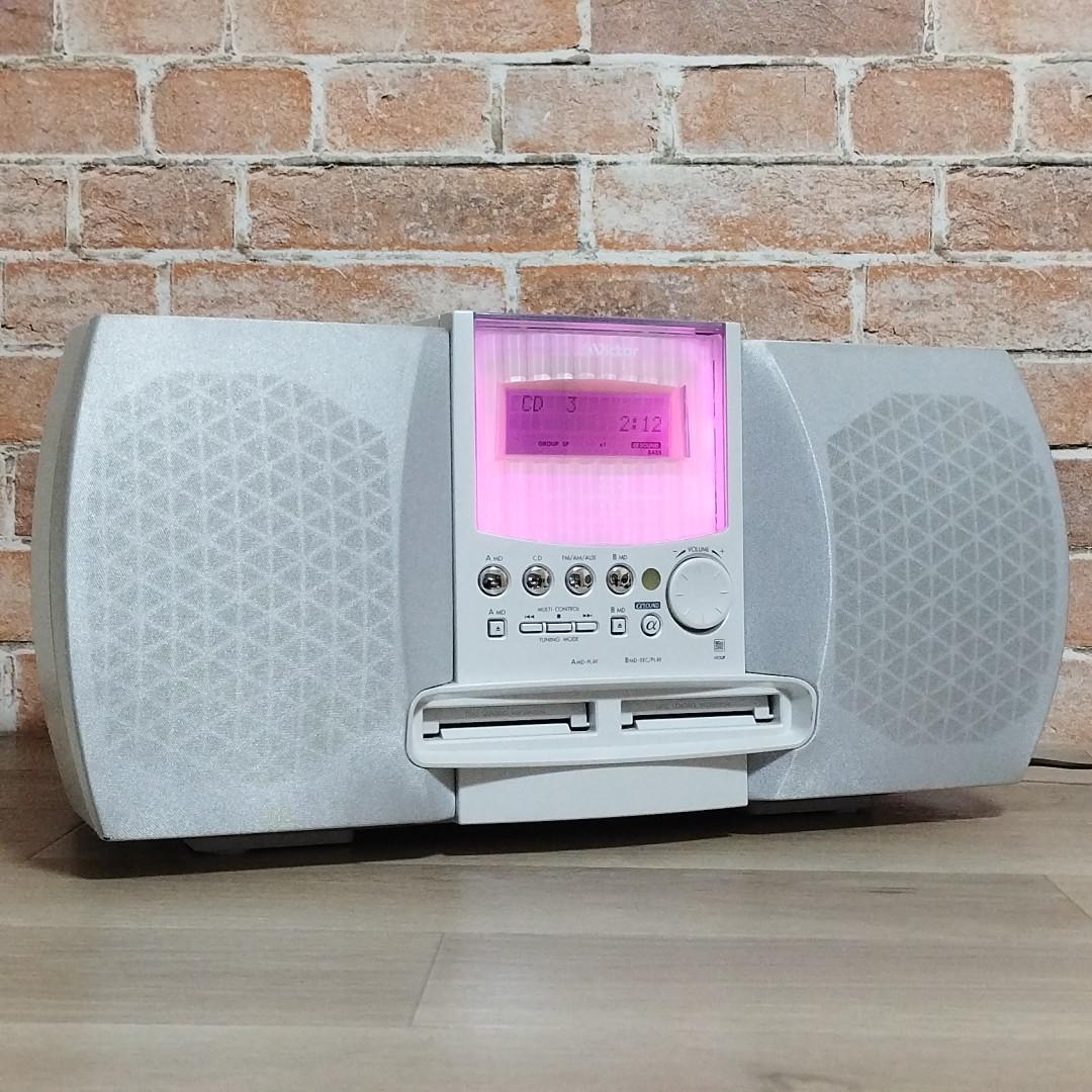 Victor NS-X77WMD　CD/MD/ラジオシステム　ビクター