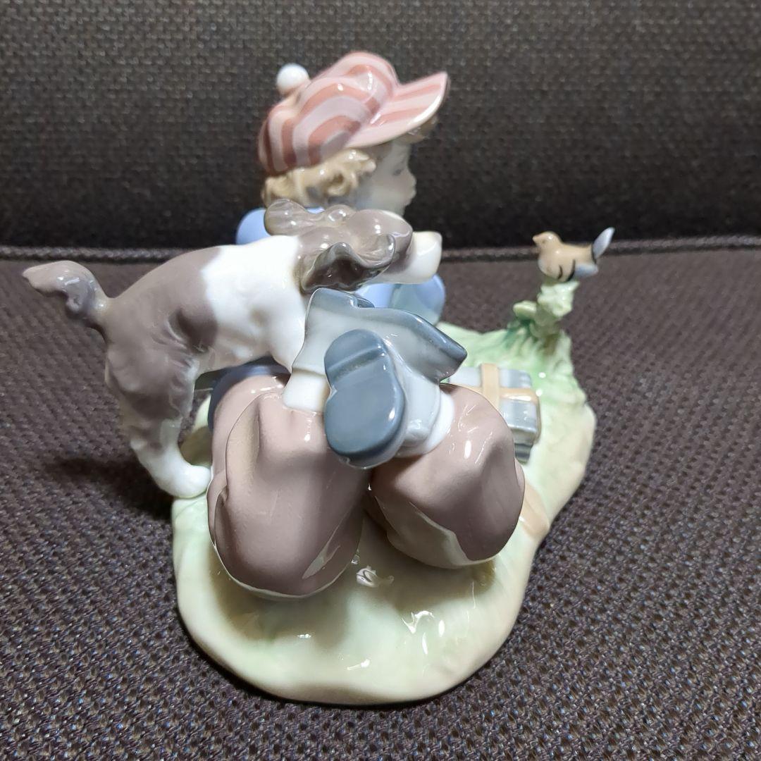 【絶版品】「LLADRO(リヤドロ) 5451 旅する少年」