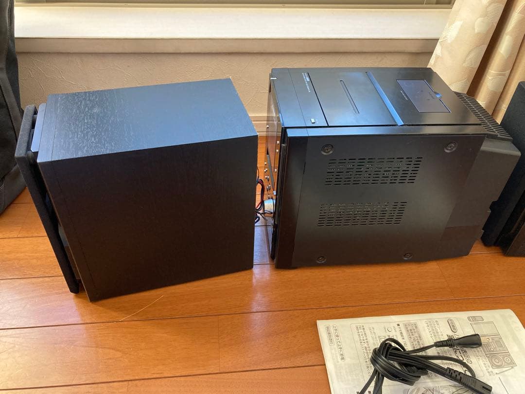 Panasonic SC-PM37MD MDステレオ　ブラック