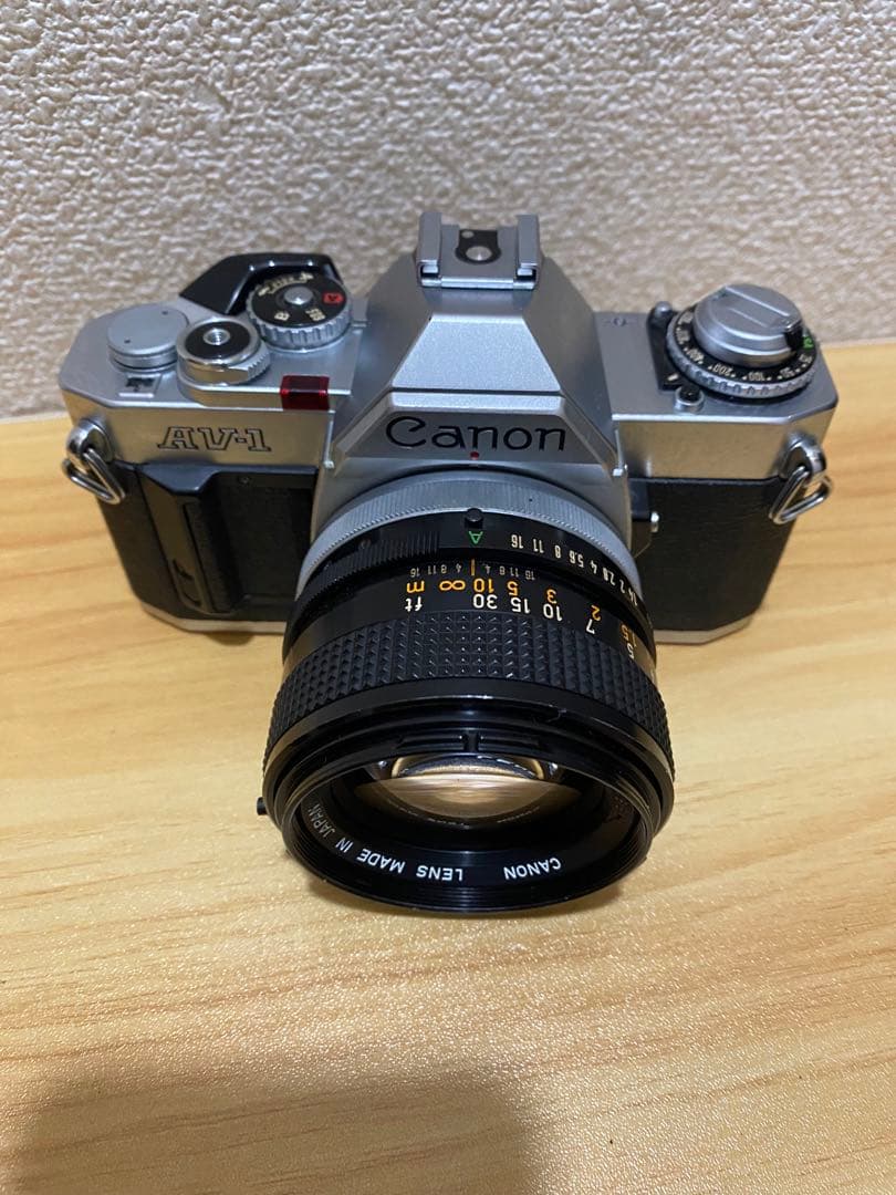 Canon AV-1 キャノン一眼レフフィルムカメラ ※電池入れ動作確認済