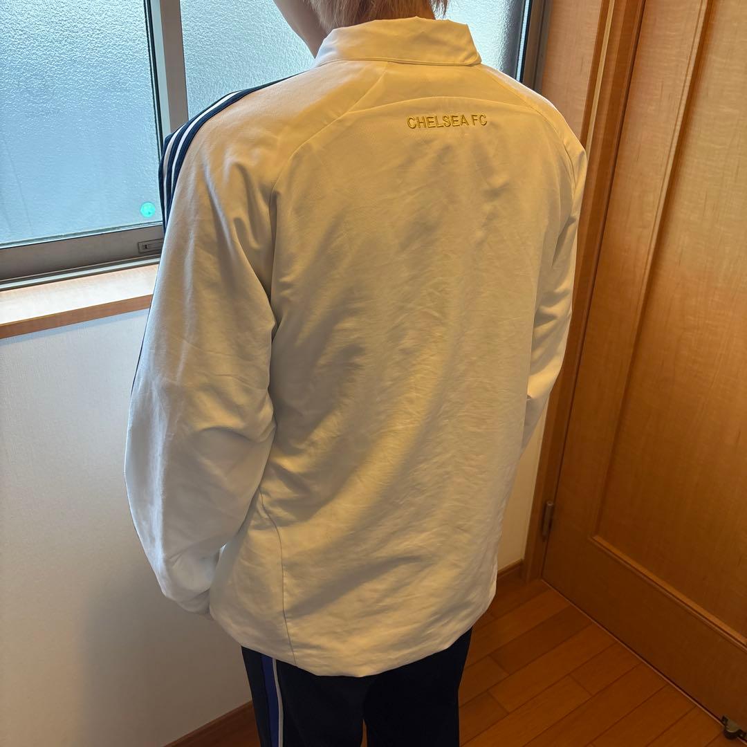 adidas CHELSEA FC ジャケット ホワイト