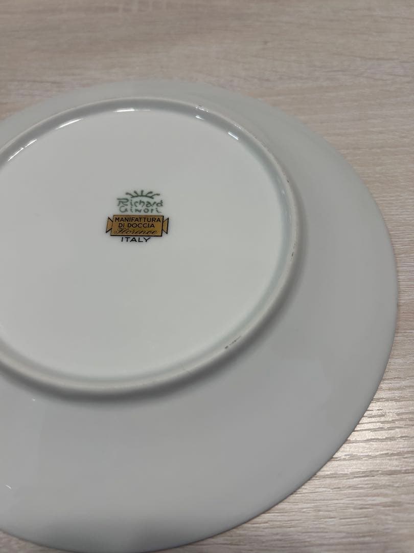 リチャードジノリ　パレルモグリーン　プレート　6枚セット