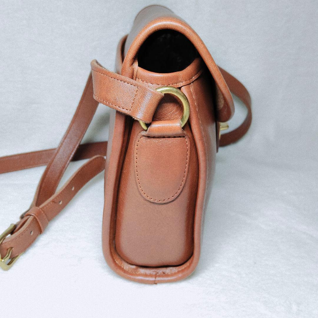 美品 COACH オールドコーチ ショルダーバッグ ターンロック