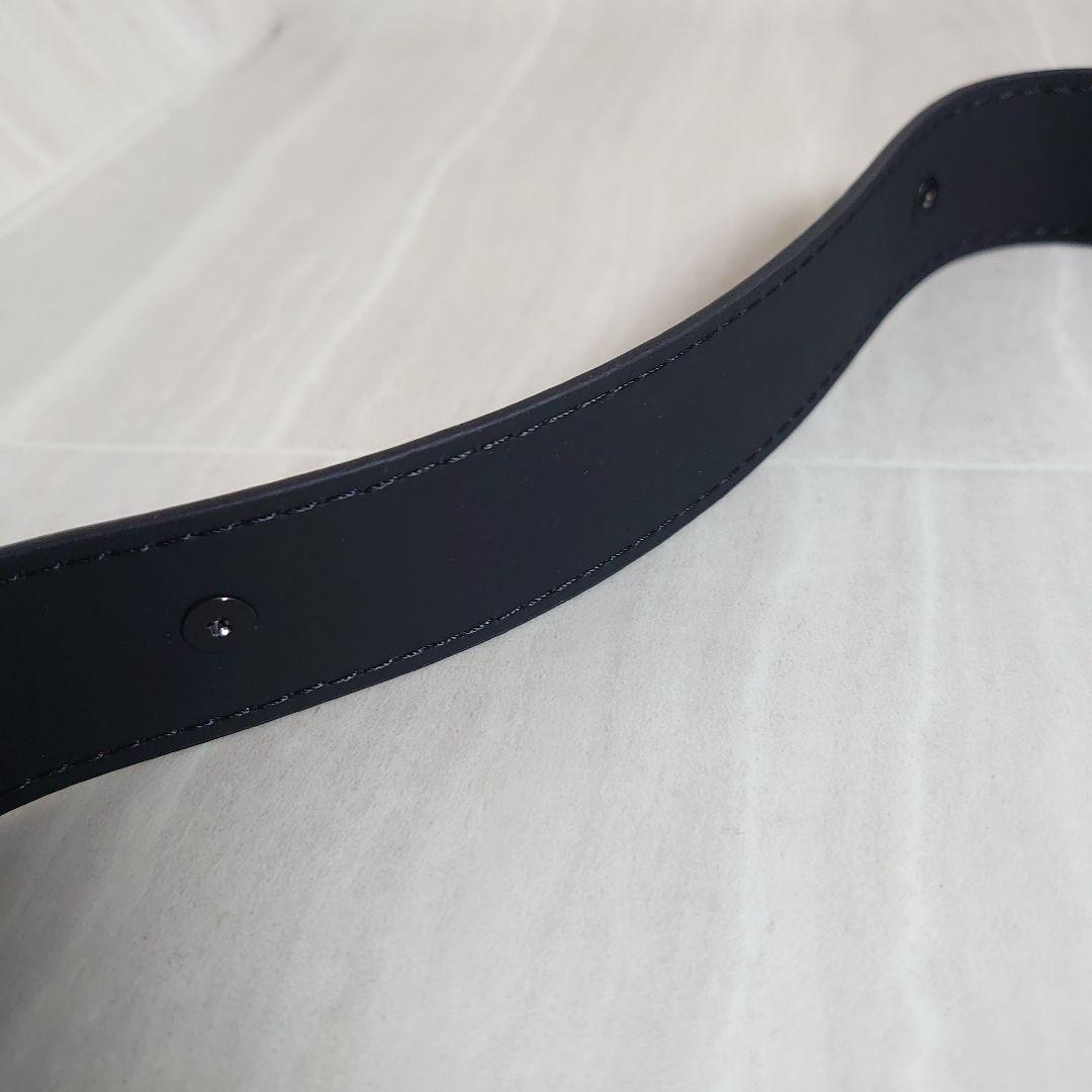 Dior ブラック レザー ショルダー バッグ ストラップ
