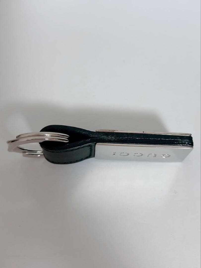 グッチ　GUCCI キーホルダー　キーリング　シルバー　未使用品