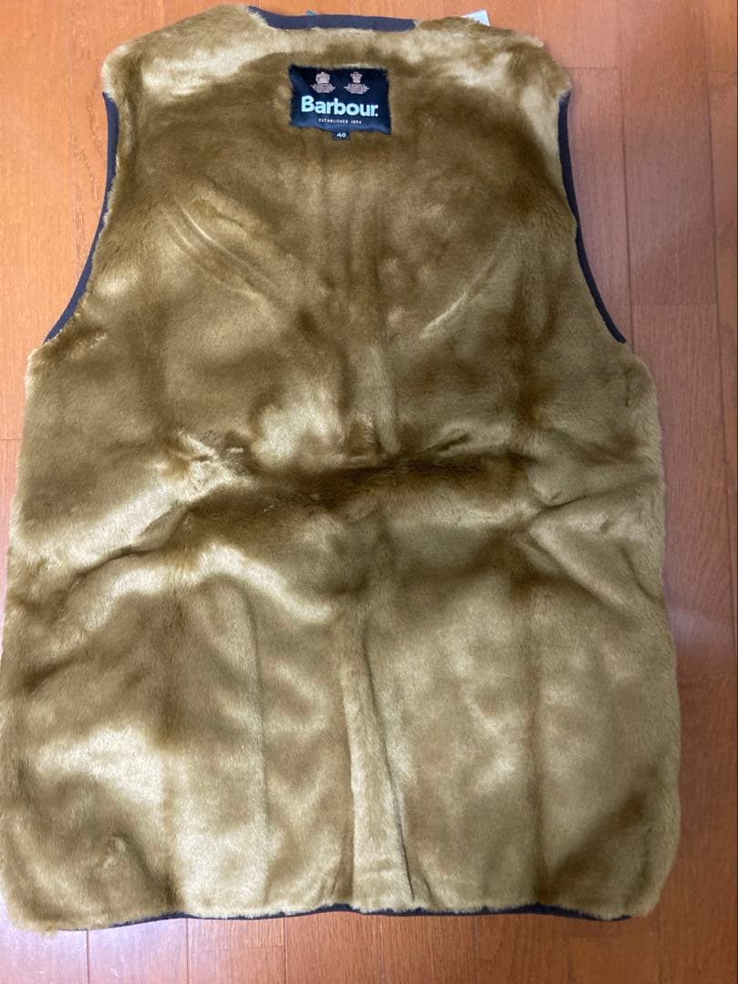 【新品未使用】⭐︎ Barbour バブアー　40 ファー ライナー ベスト