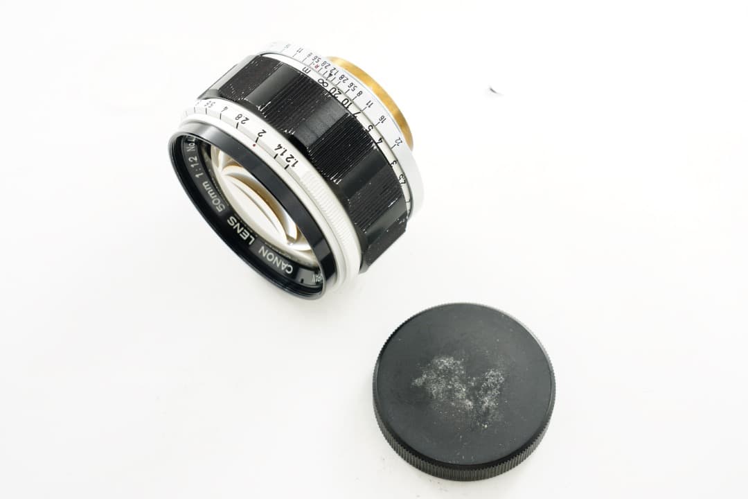 【美品】Canon 50mm F1.2 L39 キャノン ライカL 904