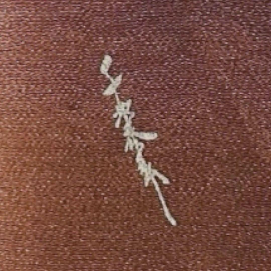 新品　美品　正絹　山細系　民芸調　ぜんまい系風合い　多色節糸紬　フルセット