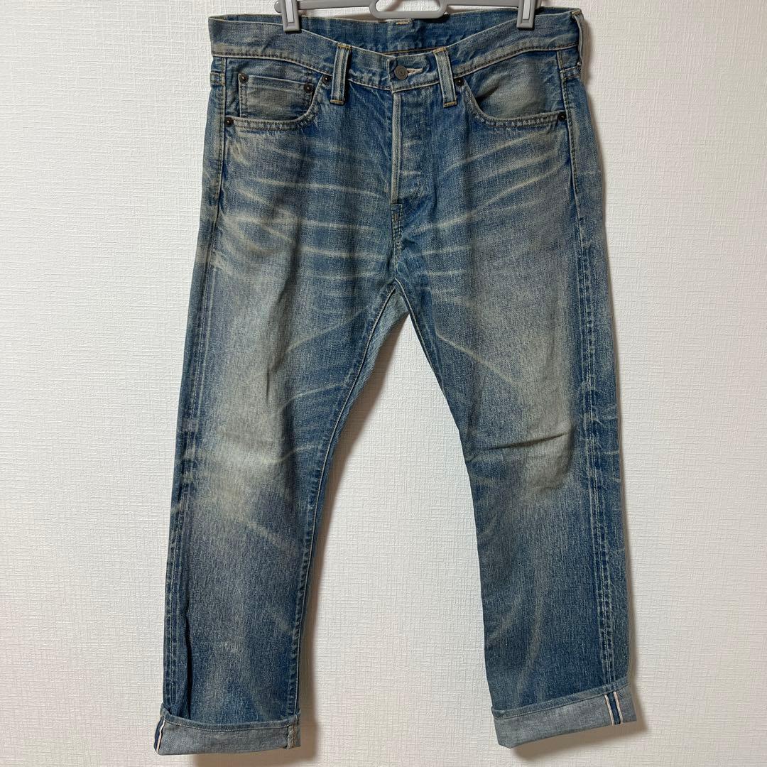 超希少　Marbles デニム　三浦翔平着用　ヴィンテージ　マーブルズ　Ｌ　赤耳