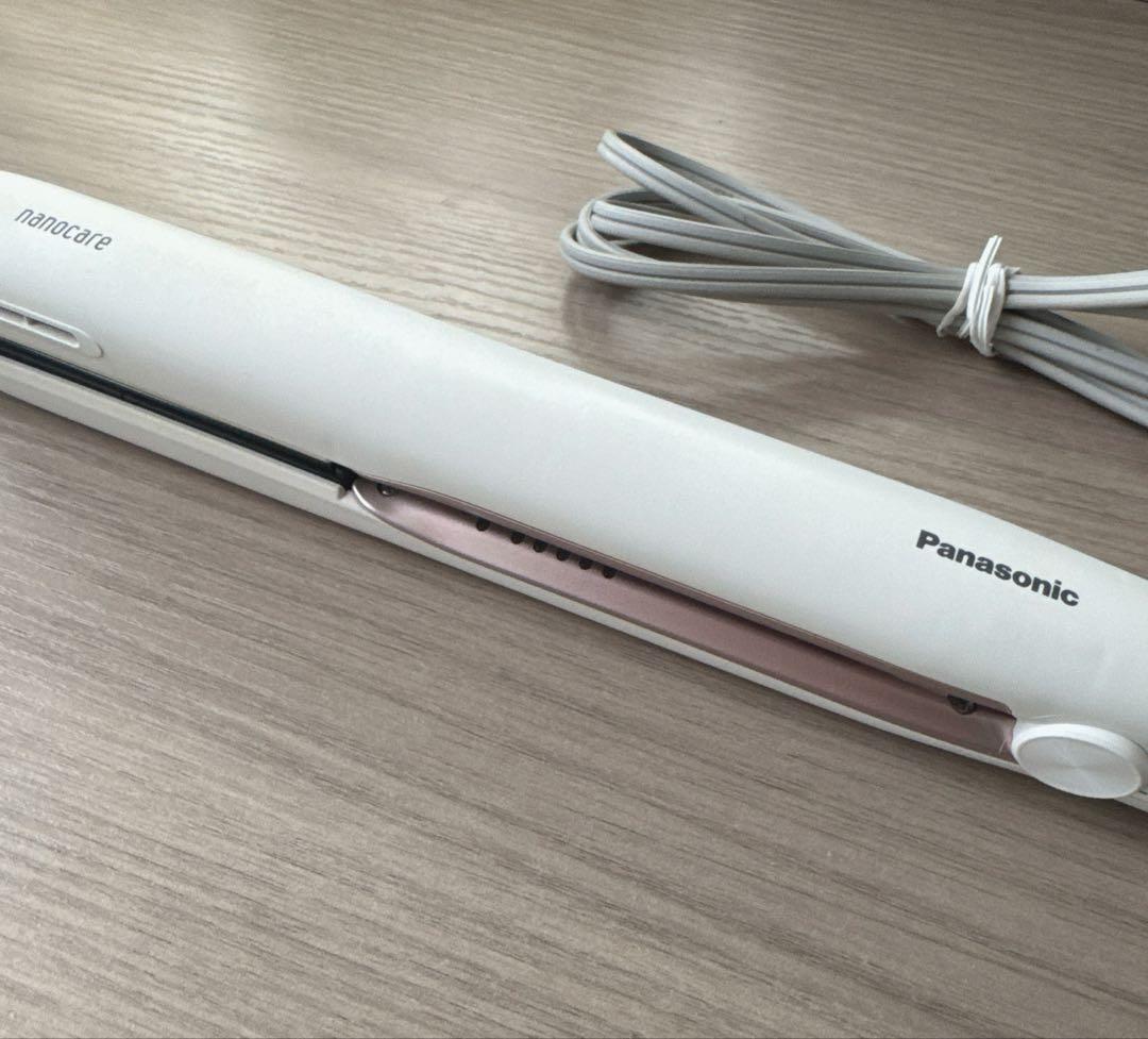 パナソニック ヘアーアイロン ナノケア（白）