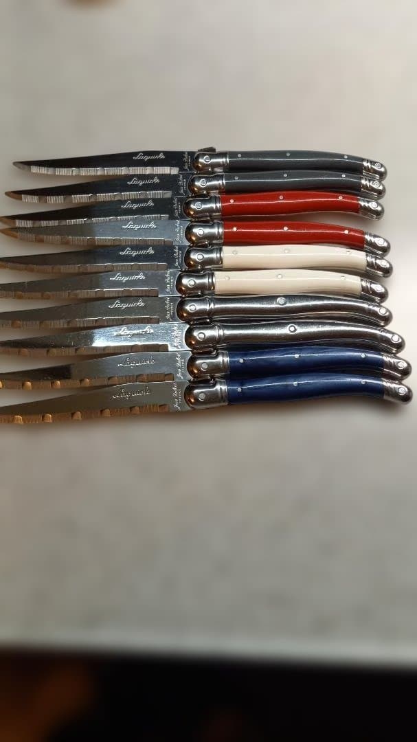 ジャンデュボ　ライヨール　ナイフ正規品　５色各2本の１０本セット　正規品