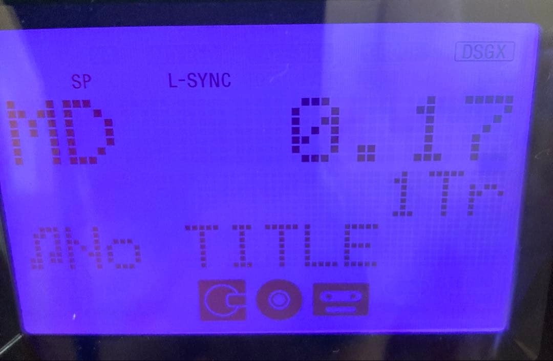 SONY MDシステムステレオ　CMT-M3 (HCD-M3)メンテナンス済み