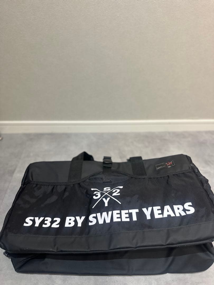 【新品】SY32 BY SWEET YEARS ゴルフ　ボストンバッグ 黒