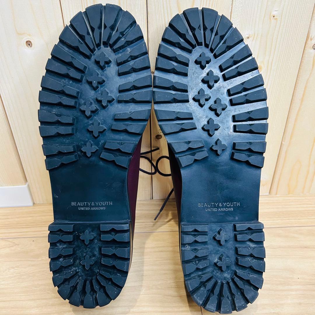 【未使用級】BEAUTY&YOUTH ユナイテッドアローズ チロリアンシューズ