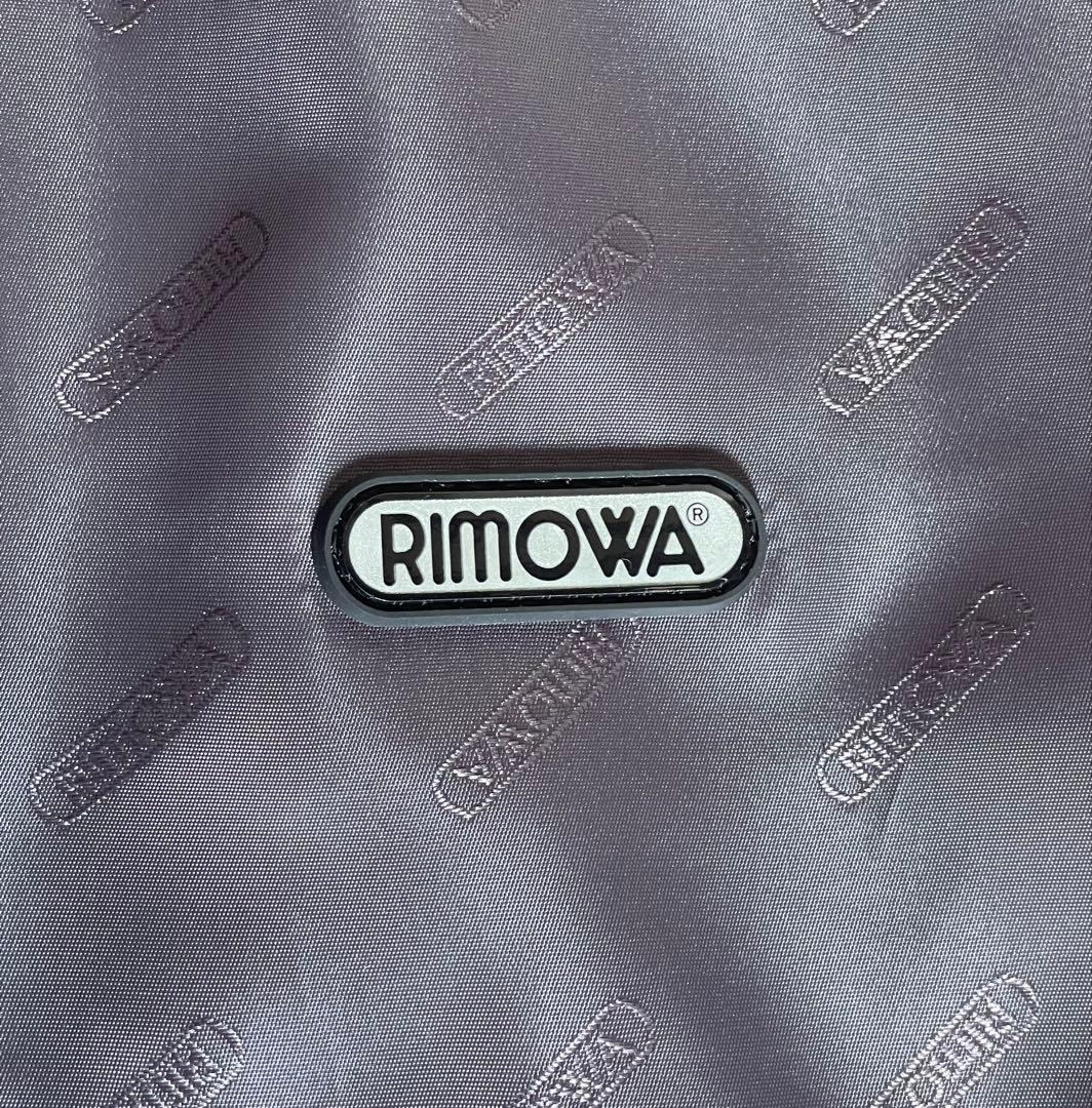 【超希少】RIMOWA/リモワ純正ガーメントバッグ ブラック（定価15000円）
