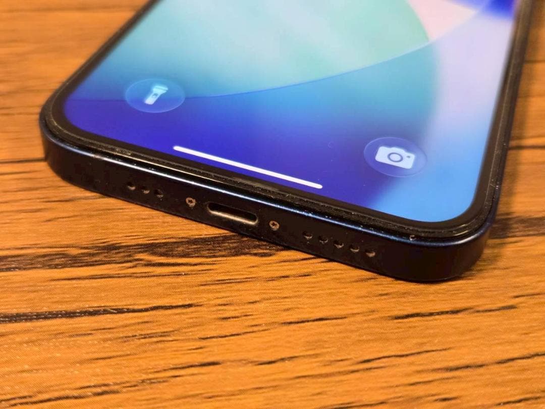 iPhone 12 64GB　ブルー　液晶化 バッテリー100％　iFaceつき