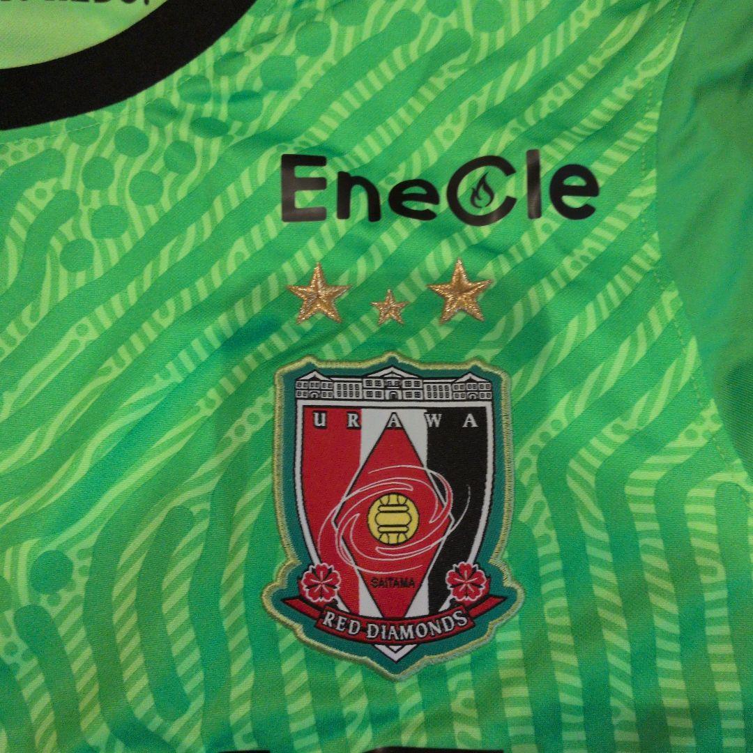 【新品】ナイキ 浦和レッズ オーセンティックユニフォーム L　選手サイン入り