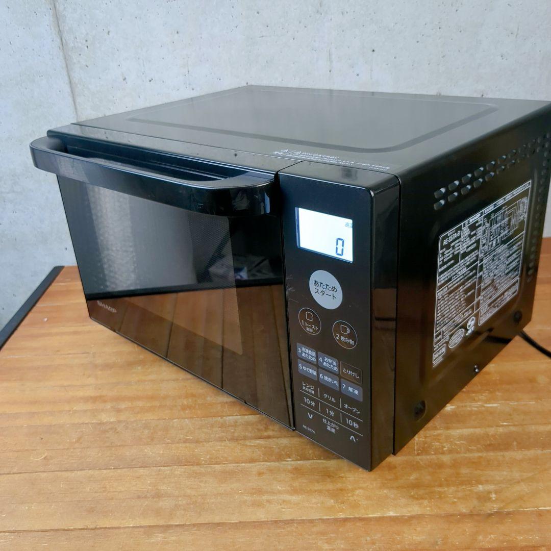 【2024年製】SHARP オーブンレンジ ブラック RE-SS7A-B