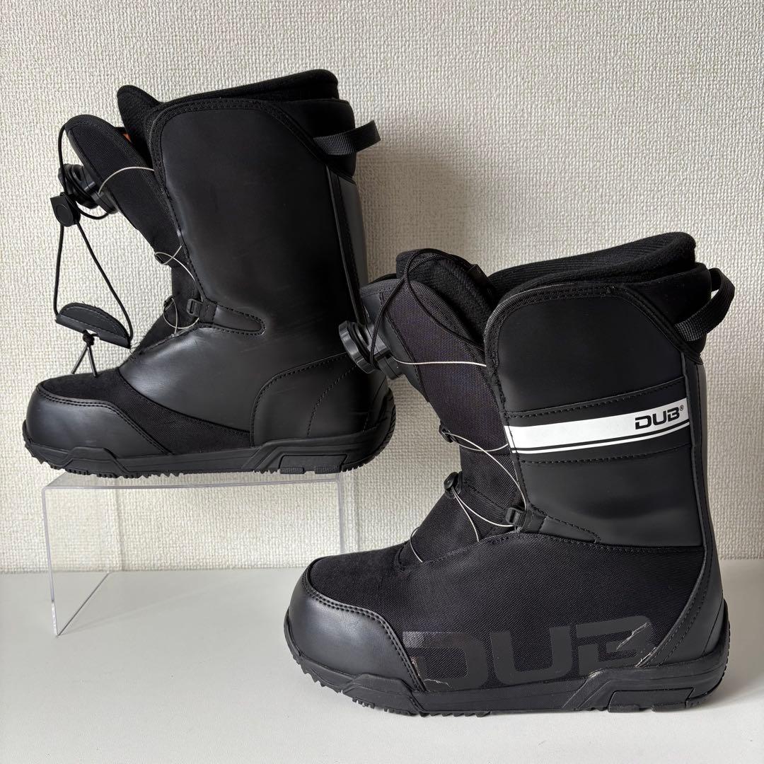 DUB ダブ　スノーボードブーツ　26cm BOAフィットシステム　黒　ブラック