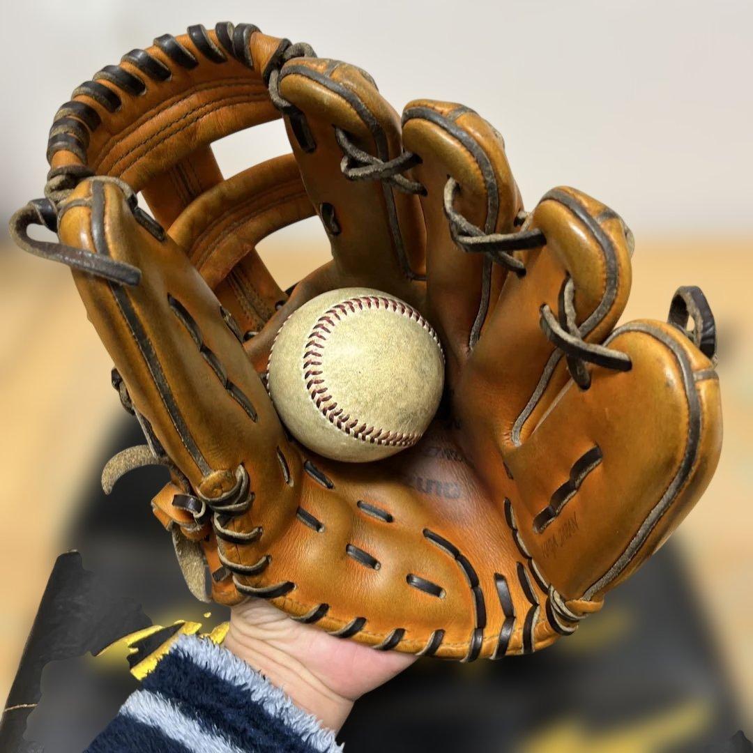 ミズノプロ　硬式内野用グラブ　HAGA